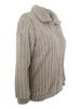 Women's Plush Lapel Short Cardigan Jacket - Autumn/Winter 2023