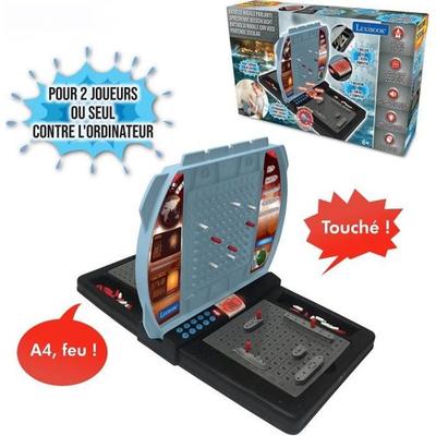 LEXIBOOK - Electronic Naval Battle - Talking and Lighting Effects - 2 Players (FR/DE/IT/NL)