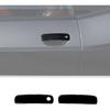 Voodonala for Challenger Door Handle Cover Trim Embellishment Fit for 2012-2025 Dodge Challenger Exterior Accessories 2pcs Black