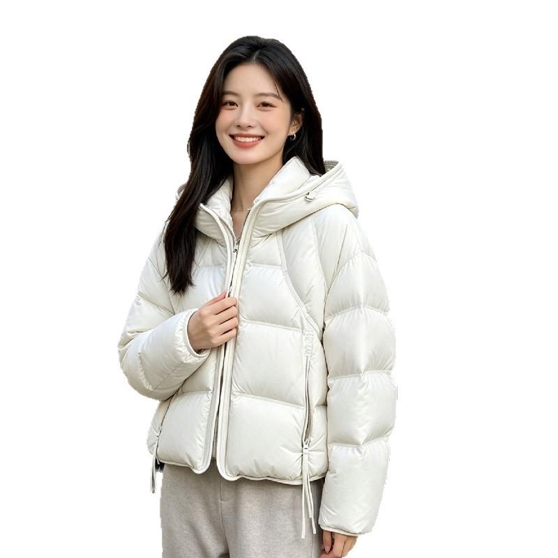 Hooded Short Down Jacket Women's New Winter Coat Duck Down Women's Winter Clothing Women's Down Pinghu