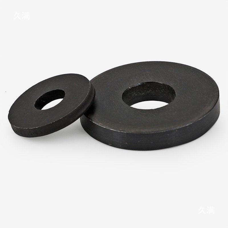 Grade 8.8 Black Thickened Flat Washer: M8-M20 Mold, Large Pressure Plate