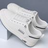 Fashion Men Shoes Leather Casual Sneakers Breathable Walking Slip On Platform Shoes Male Flats Rubber Sole Shoes