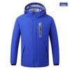 Heated Fleece-Lined Windbreaker for Men & Women - USB Charging, Warm Outdoor Mountaineering Jacket