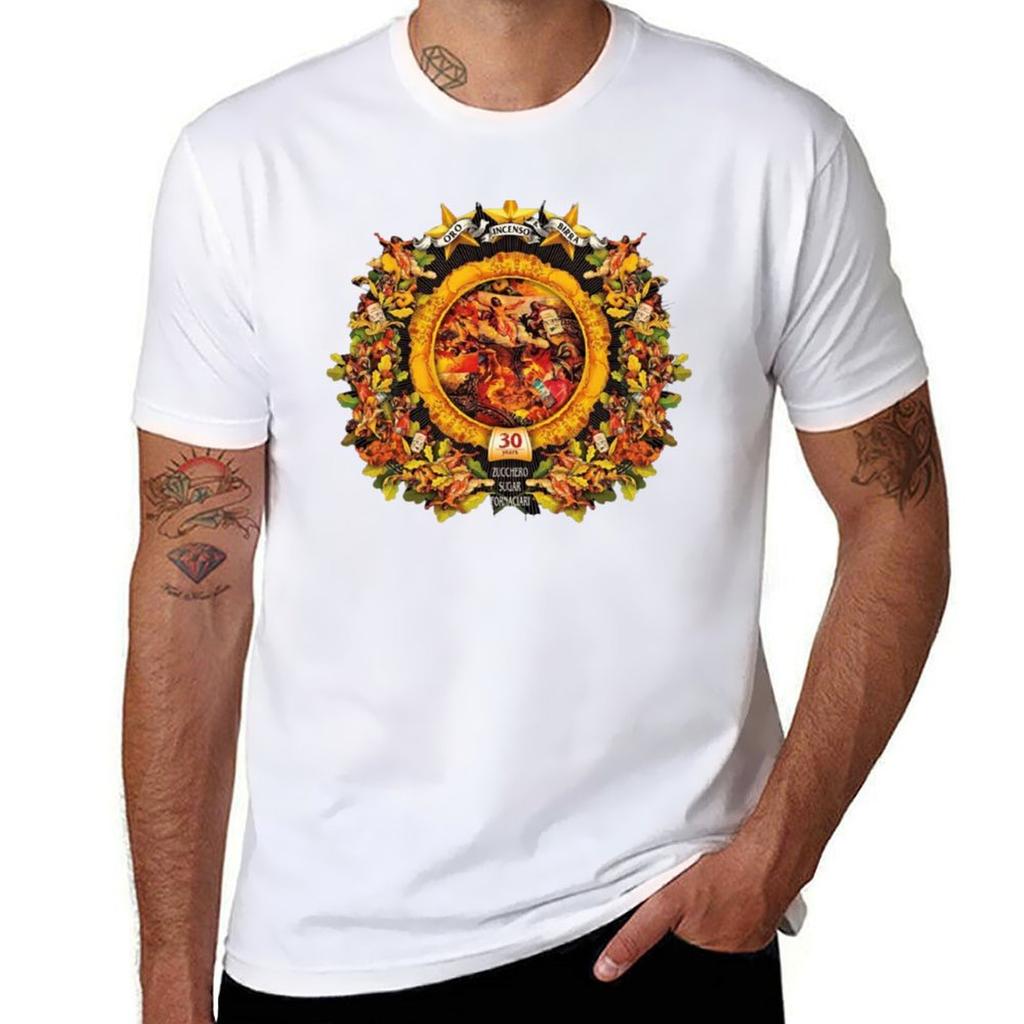 Zucchero Tower Maglietta Festa Party Tee Top