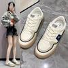 Autumn Thin White Shoes Women's New Flat Popular Leisure Sneakers Sneakers