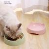 Pet Food Bowl 3-D Cat Ear Dog Food Bowl Pet Feeding Bowl Dog Food Storage Bowl Anti-Skid Stable Base Dogs Pet Dishware