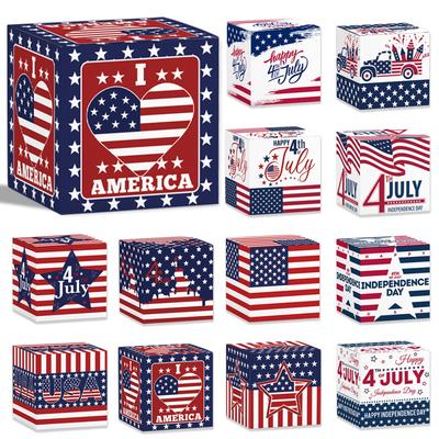 Independence Day Party Decoration Candy Box Party Decoration Six Piece Set