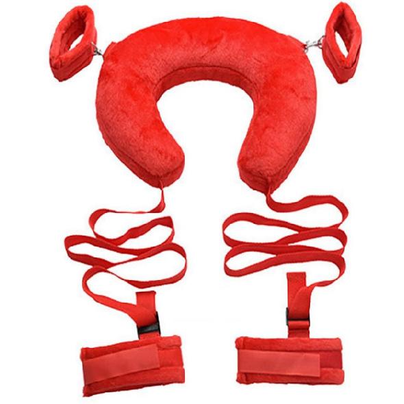 Sex Toys Cotton Bdsm Bondage Set Handcuffs Sexy Leg Pillow Thinning Belt Bending Orgasm Couple Toy