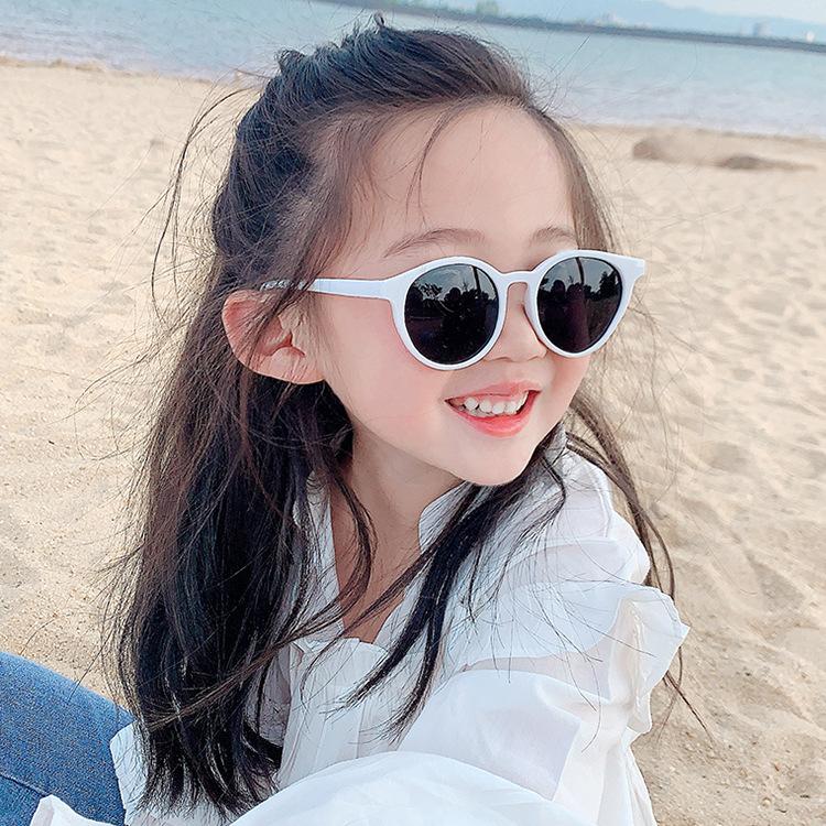 Boys and girls trendy fashion personalized sunglasses baby summer sunshade glasses children UV protection glasses sunglasses