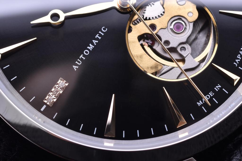 [Kentex] ESPY Dress Open Heart Mechanical Automatic Watch, Limited to 188 Pieces, E660M-01, Men's, Silver