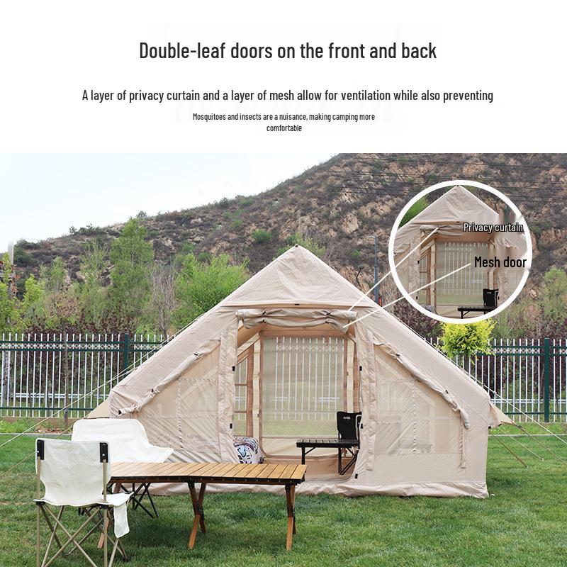 Arctic Wolf Stormproof Inflatable Camping Tent Set
