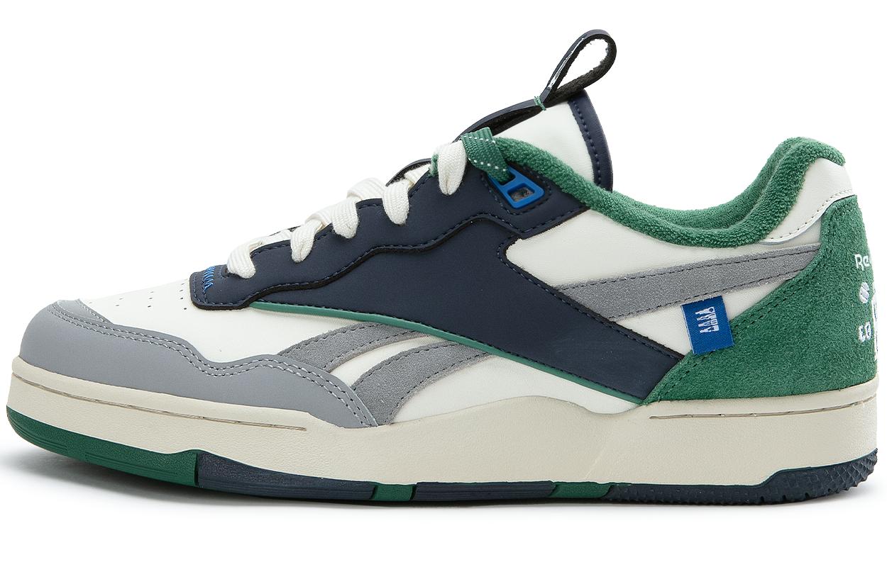 Nautica x Reebok BB4000 II Low top Vintage Basketball Shoes Unisex White/Dark Blue 100245903 40