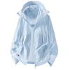 Outdoor ice silk sun-protective jacket for men, new summer thin UV protection group sun-protective clothing, women's skin shirt