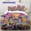 JoJos Bizarre Adventure Soft Duvet Cover Kid's Bedding Set,Extra Large Size Birthday Gifts Various Sizes Available -HE195