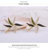 Elegant Chinese Freshwater Pearl & Bamboo Brooch with Zircon Accents - Women's Luxury Suit Accessory