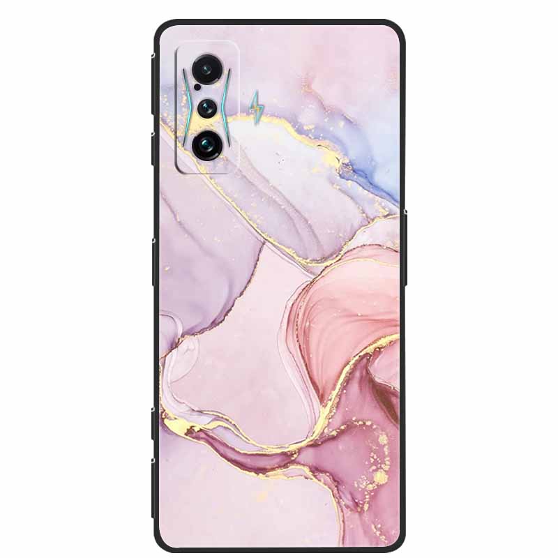 For Xiaomi Poco F4 GT Case Marble Soft Silicone Back Cover Phone Case for Xiaomi Poco F4 GT Coque 21121210G Protector Capa Funda
