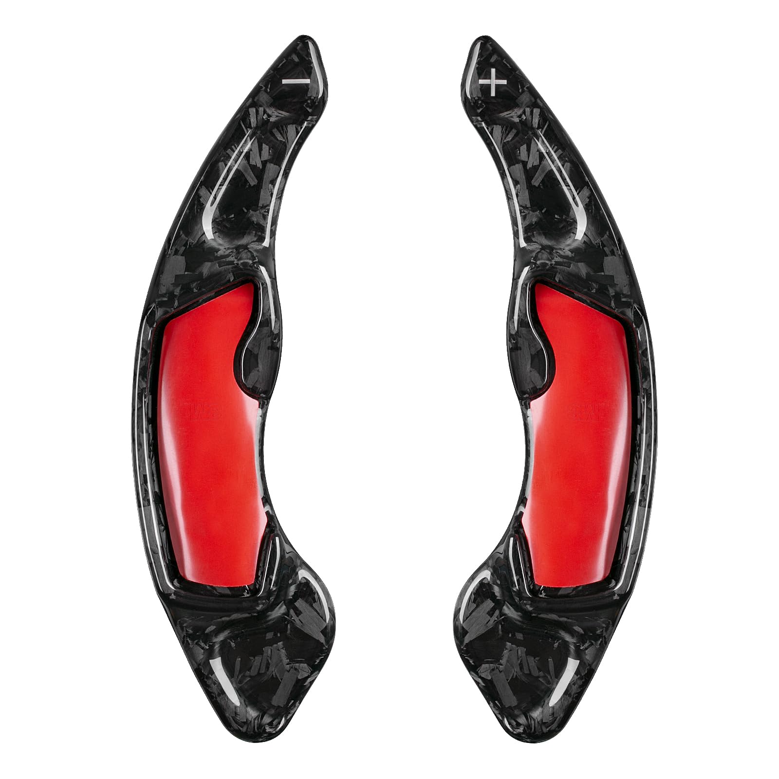 

[T-carbon] Накладки на подрулевые лепестки Subaru Настоящий карбон Удлинители подрулевых лепестков для аксессуаров Subaru Legacy чёрный