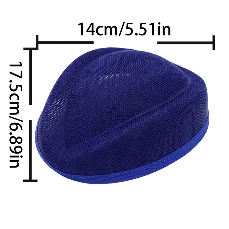 DIY Fascinator Base 1920s Versatile Tophat Versatile for Bride Wedding Party for Women Cocktail Tea Party Headwear