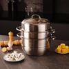 LIAN Shànyào 3-Layer Stainless Steel Steamer & Soup Pot