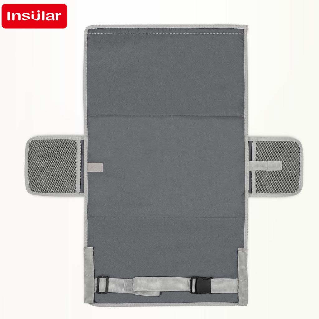 INSULAR Kids Airplane Seat Extender Portable Extend Pad Child Anti-slip Hammock Travel Bed Baby Trip Essential Create More Space