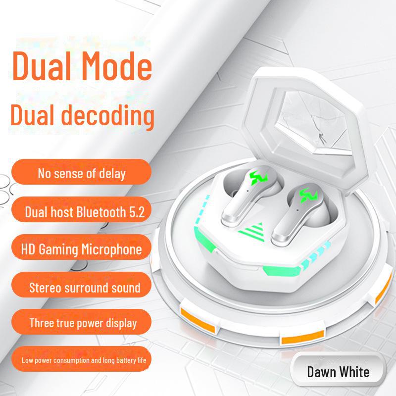 N35 Dual-Mode Bluetooth-Headset: Echt kabellos, Umschaltbare Musik- und Spielmodi, Lange Standby-Zeit, Chinesisch/Englisch