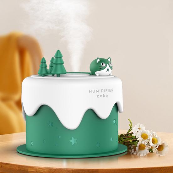 

Yousheng Mini Cool Humidifier с цветной подсветкой, USB-перезаряжаемый, с автоматическим отключением, компактный размер, мини-персональный увлажнитель с холодным туманом Direct Power зелёный