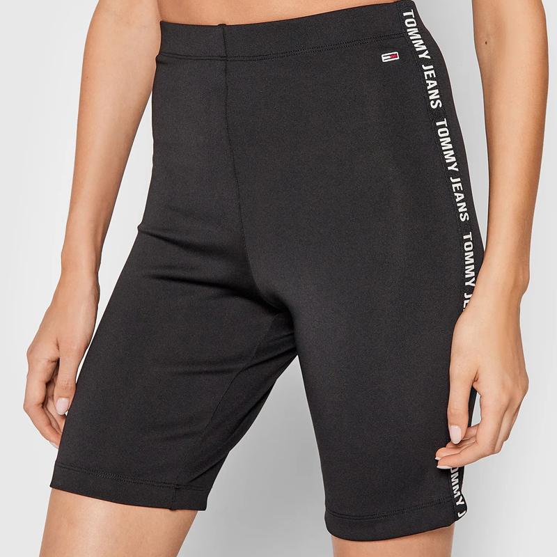 Tommy Jeans Women' Sports Cycling Shorts Tjw Tape Dw0Dw10332-Bds