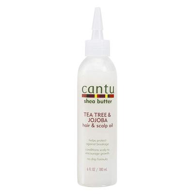 Cantu Shea Butter Hair & Scalp Oil Tea Tree Jojoba, 1 Pack, 180ml