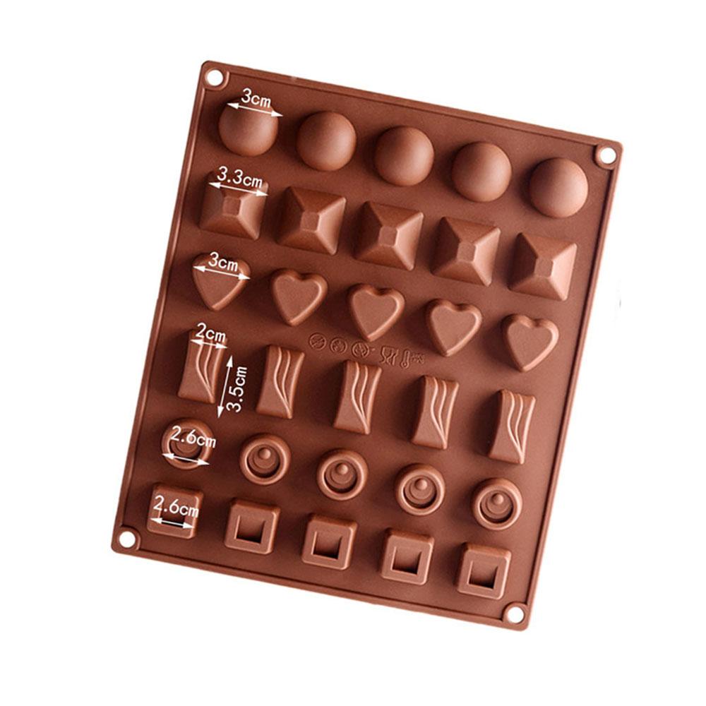

Silicone World Silicone Chocolate Mold Various Shapes Cake Baking Mould DIY Ice Cube Fondant Candy Mold Cake Decoration Tools