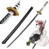 Cosplay Satoman Tanjiro Sword 41inch Anime Wood 104cm Katana Toy Model