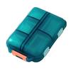 Portable Pill Organizer - 7-Day, 3-Times Daily Dispenser with Large Capacity and Medication Reminder