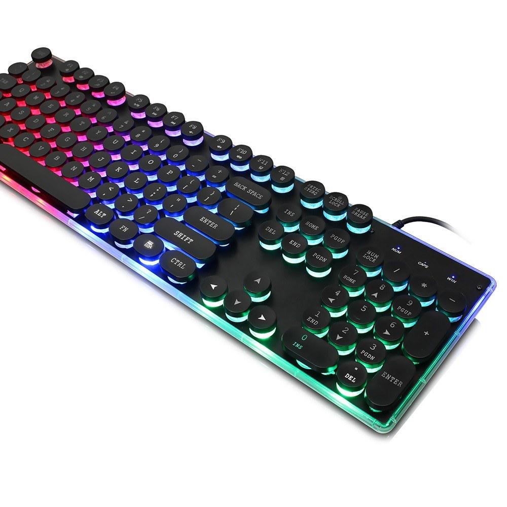 Buy ZERODATE KB202 Wired Gaming Backlit Mechanical Keyboard at affordable  prices — free shipping, real reviews with photos — Joom