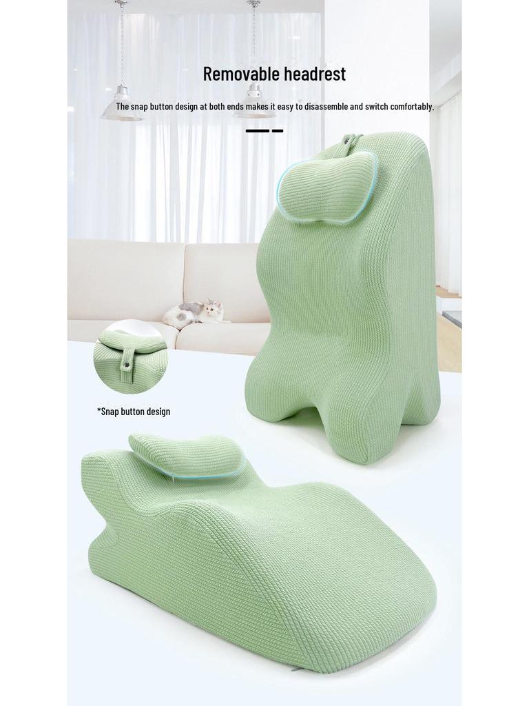 Stomach Sleeper Cervical Pillow - Slow Rebound Memory Foam Neck Support for Home Use.