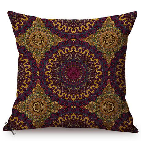 Marrakech Ethnic Yard Floral Style Home Decor Sofa Throw Pillow Case Mandala Geometric Decorative Chair Cushion Cover Cojines