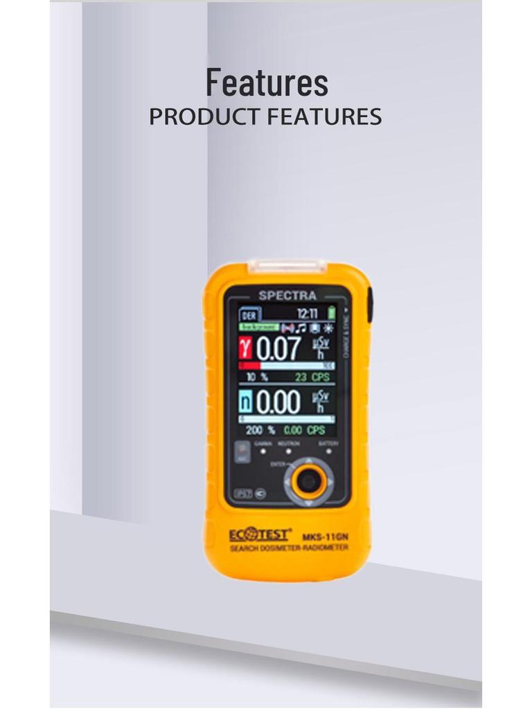 ECOTEST DKG-21M High-Precision Personal Dosimeter