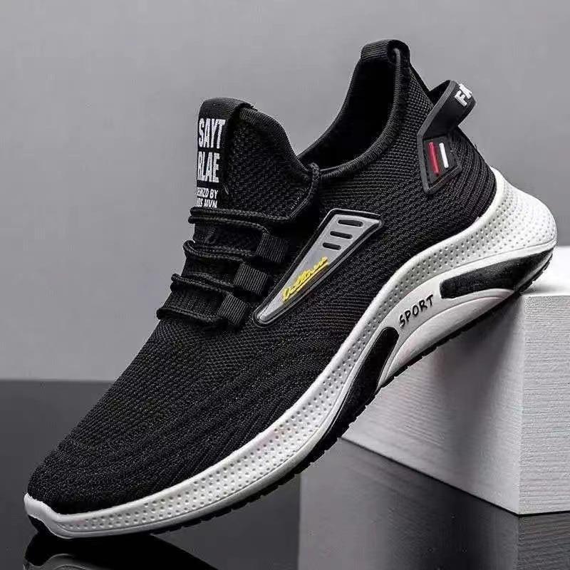 Men Casual Dress Sneakers Outdoor Comfort Lightweight Leisure Shoes Breathable Mesh Walking Shoes Soft Sole Sports Shoes