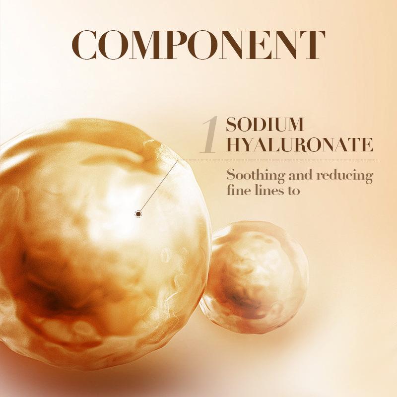 24K Gold Collagen Pearl Cream 60g SADOER Hydrating Moisturizing Cream