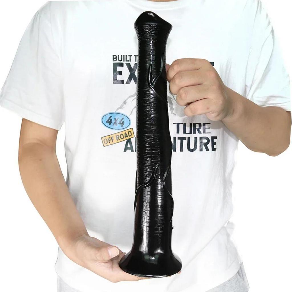 Giant Realistic Silicone Horse Cock Dildo Animal Big Fake Penis Anal Dildos Butt Plug G Spot Vagina Prostatic Stimulation SM Orgasm Sex Toy for Women