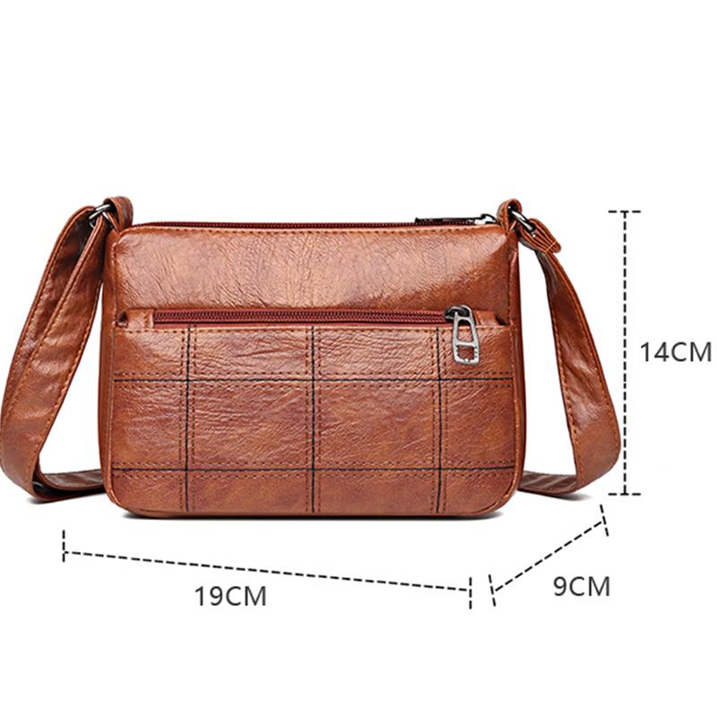 Винтажные женские сумки Ретро сумки на плечо для женщин Модные сумки через плечо — фото 6