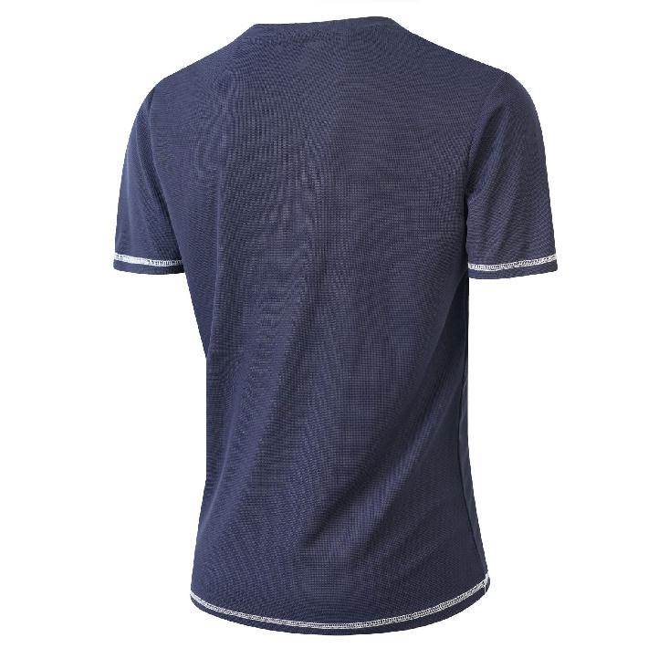 Muskel Sommer Neu Herren Lässig Sport Kurzarm Slim Bubble Garn Muskeltextur Trend Mode Herren