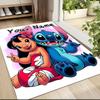 Custom Name Cosmic Angel Stitch Carpet Rug Customizable Soft Washable Anti-Slip Home Living Room Sofa Mats Personalized Rug. 0909367