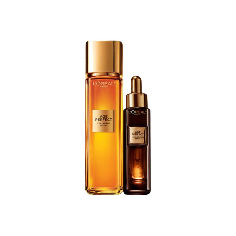 Loreal Paris Xiaomi Jar Nectar Water Black Gold Essence Skin Care Set - Two-piece set Jinzhi Zhenyan Nectar Collagen Essence Water 130ml  Jinzhi Zheny