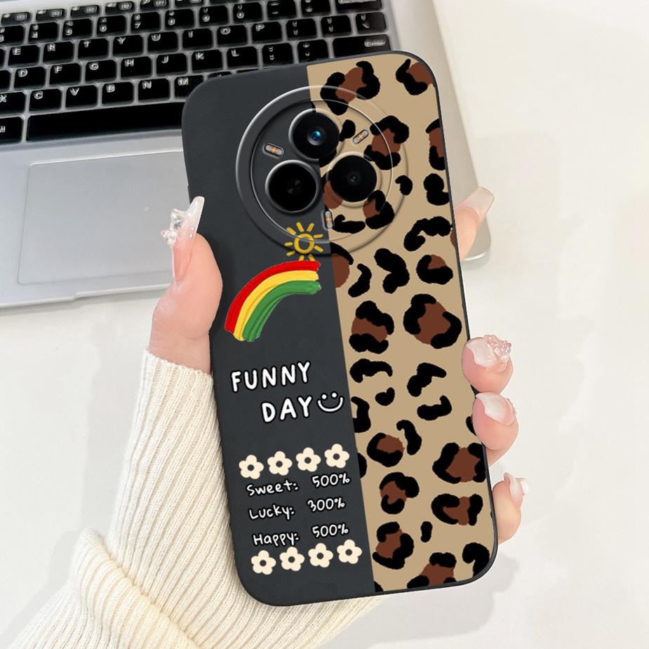 Für Realme 14 Pro 5G Hülle RMX5056 Stylische Kunstbemalte Abdeckung Stoßfeste Handyhülle Für Realme 14 Pro Plus Realme14 Pro+ Weiche Taschen