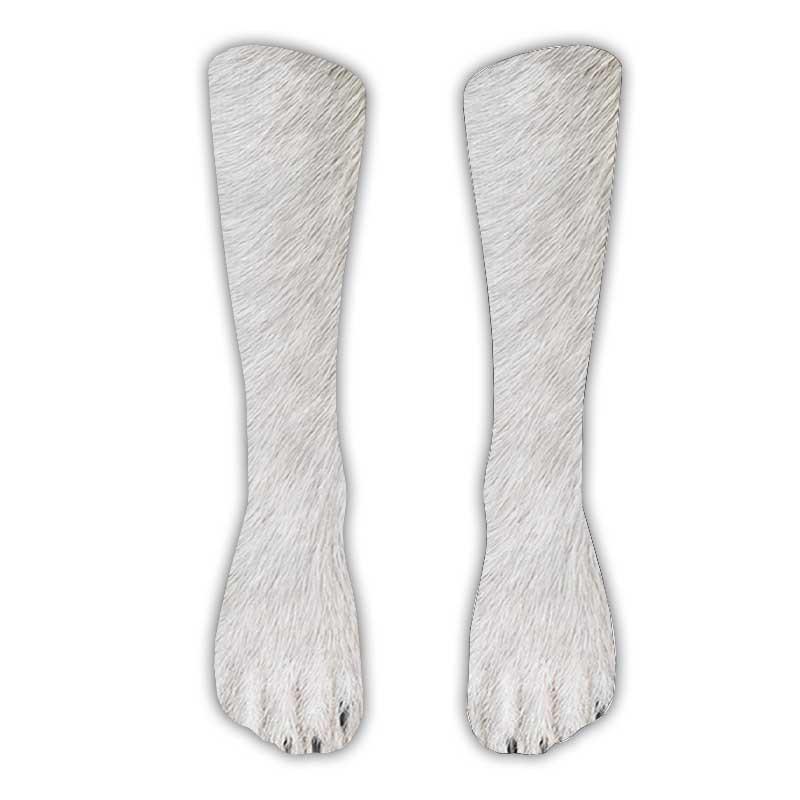 3D Animal Paw Prank Socks: Creative Cat & Dog Hoof Print Simulation