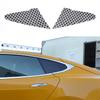 Para Tesla Model S 2014-2025+ Pegatina Decorativa de Cristal para Ventanilla Triangular Trasera de Coche de PVC Accesorios Exteriores