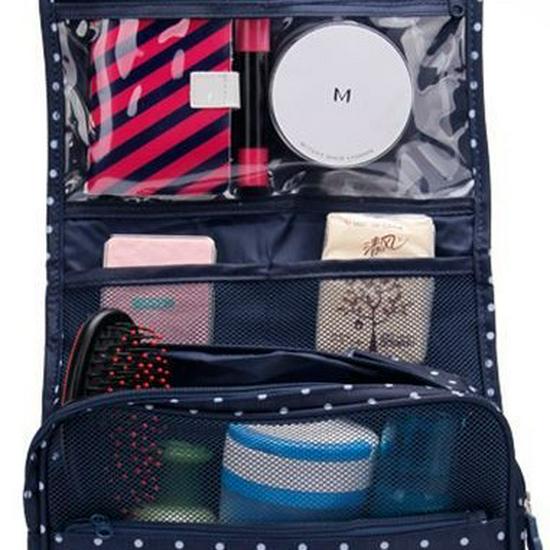 Korean Style Waterproof Hanging Toiletry Bag - Multifunctional Travel Organizer