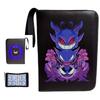 52 Style 400pcs  Card Album 2x2 Loose-leaf Large Capacity Leather Anime Zipper Card Collection Photo Album