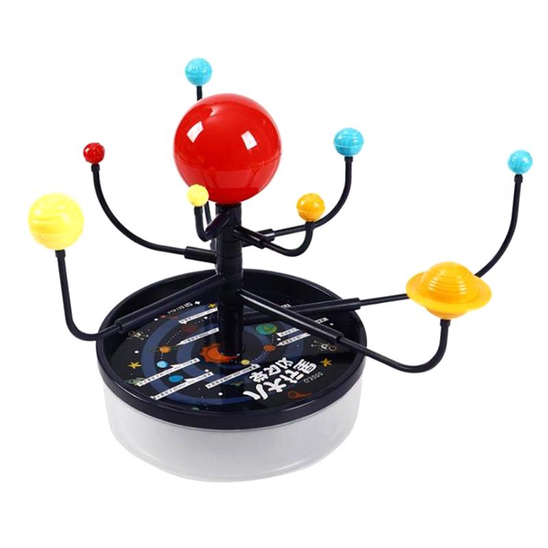 Solar System Diy Eight Planets Science Toys Planetarium Model Assemble Toys