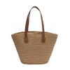 Summer New Internet Celebrity Explosive Fashion Trend Straw Woven Bag for Women, Large Capacity Versatile Single Shoulder Handbag