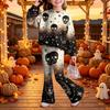 Kids Casual Long Sleeve Top and Pants Two-Piece Matching Outfit Set